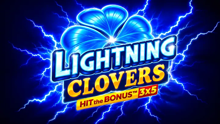 Lightning Clovers free slot game artwork