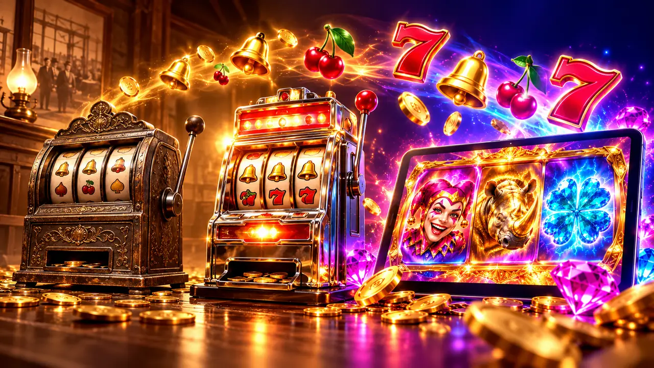 From the Liberty Bell to your browser: a short history of slot machines